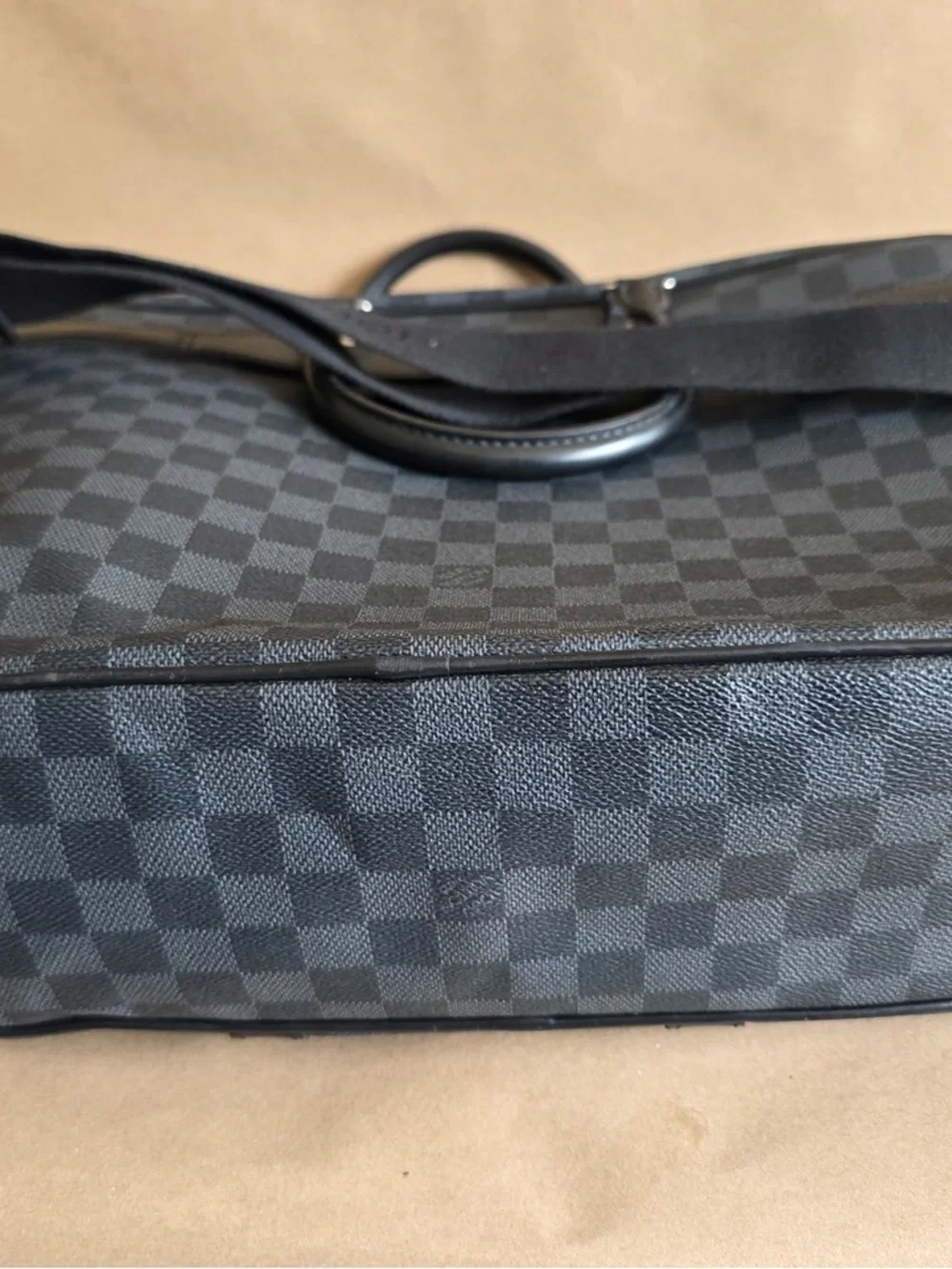 Louis Vuitton Damier Graphite Canvas Porte Documents Voyage GM Travel Bag